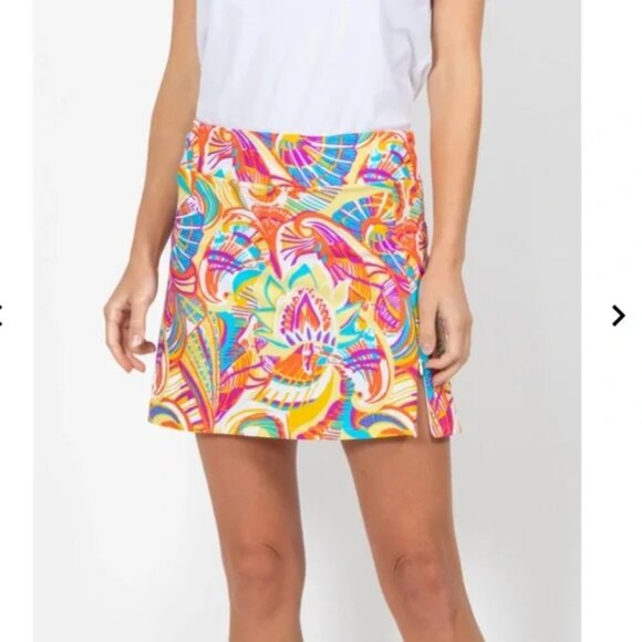 Jude Connally Pants - Jude Connally Jude Cloth Morgan Skort Fanfair Apricot S
